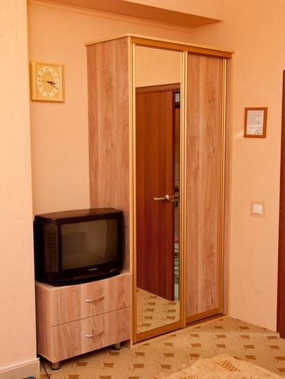 Одноместный (Однокомнатный, Санузел в блоке) гостиницы Модерн, Томск