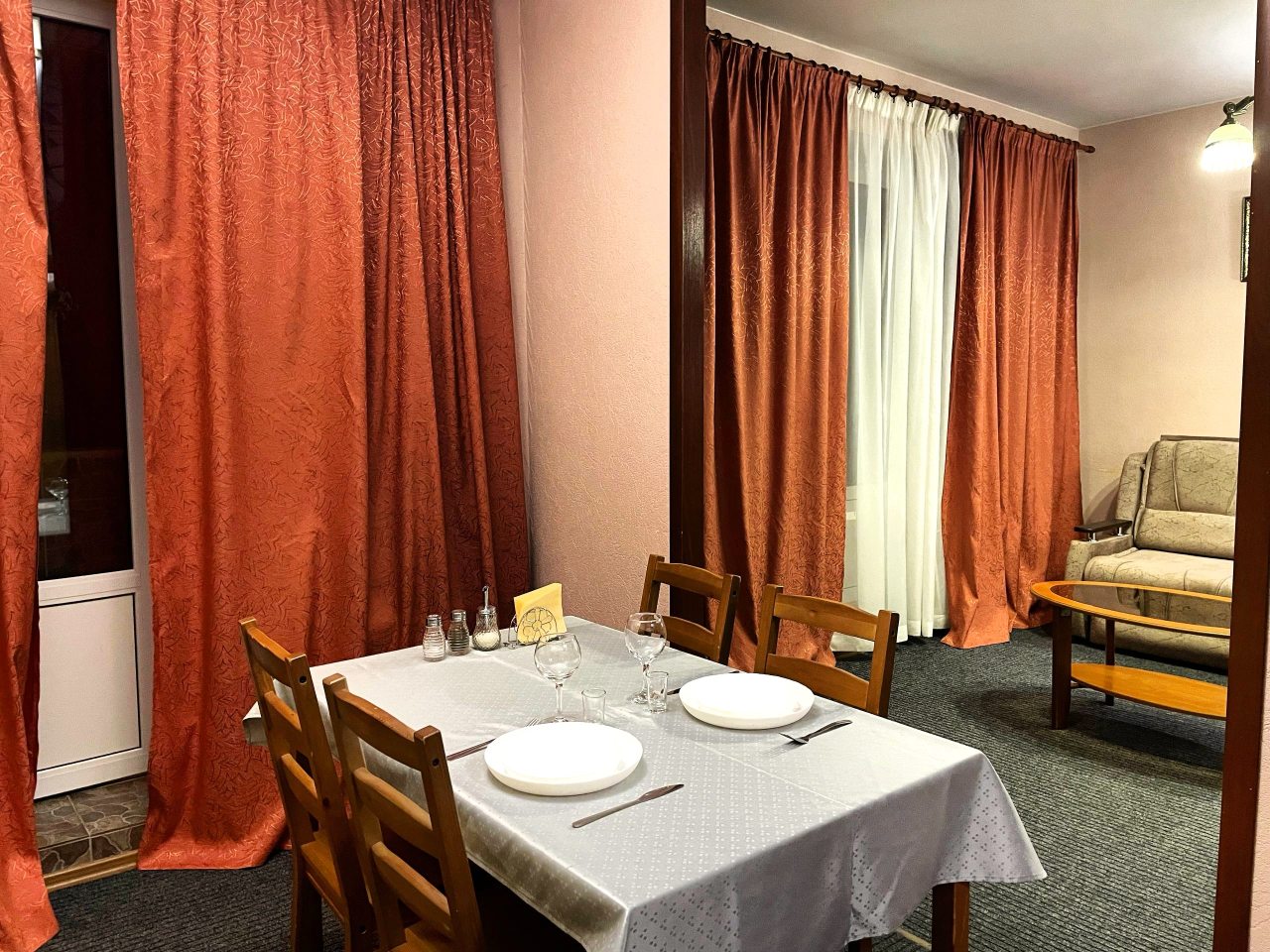 Апартаменты с кухней гостевой дом Домик Охотника, Токсово