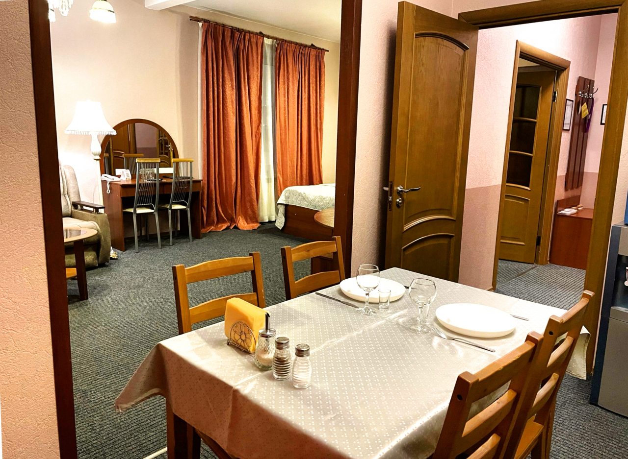 Апартаменты с кухней гостевой дом Домик Охотника, Токсово