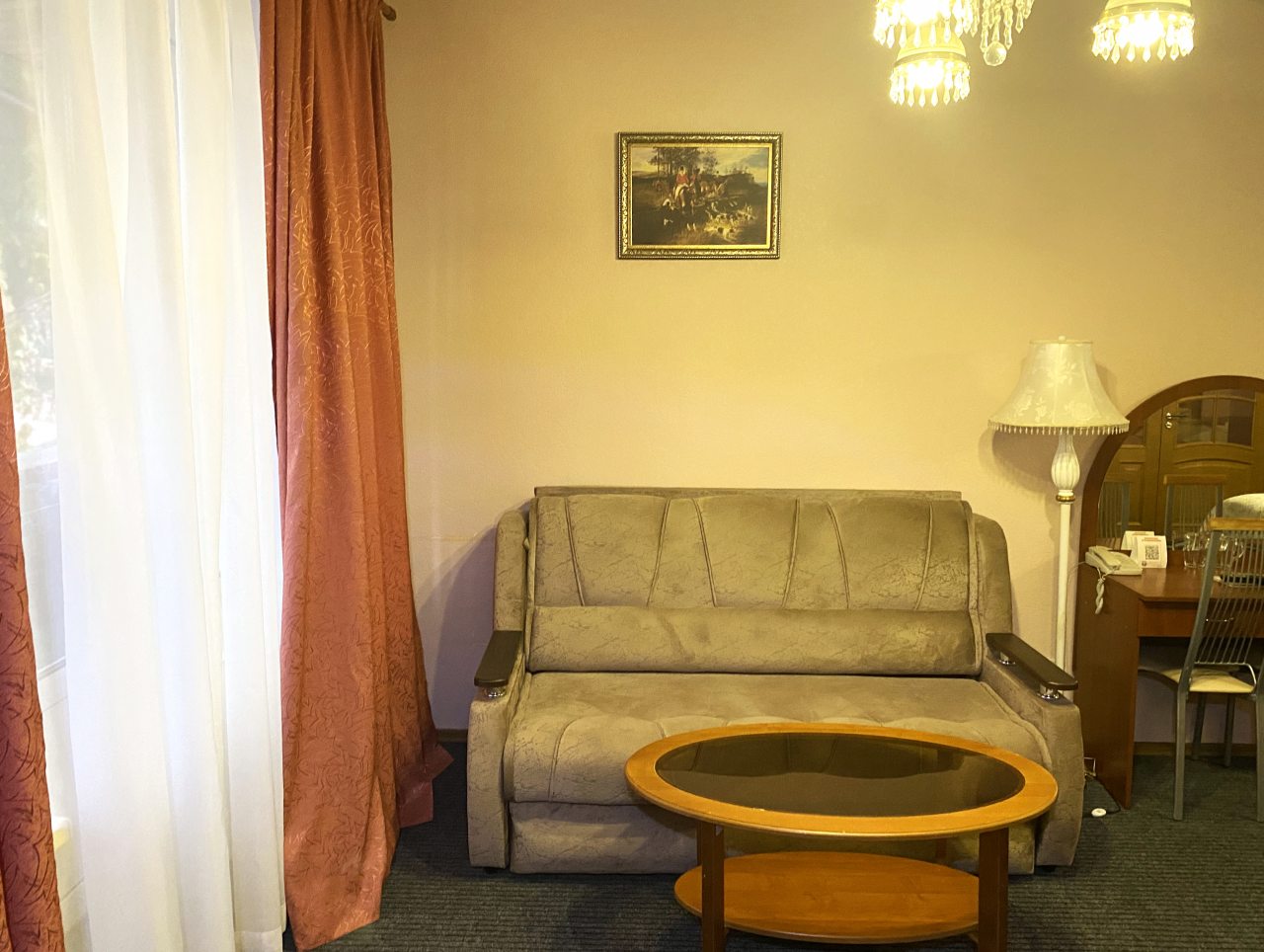 Апартаменты с кухней гостевой дом Домик Охотника, Токсово