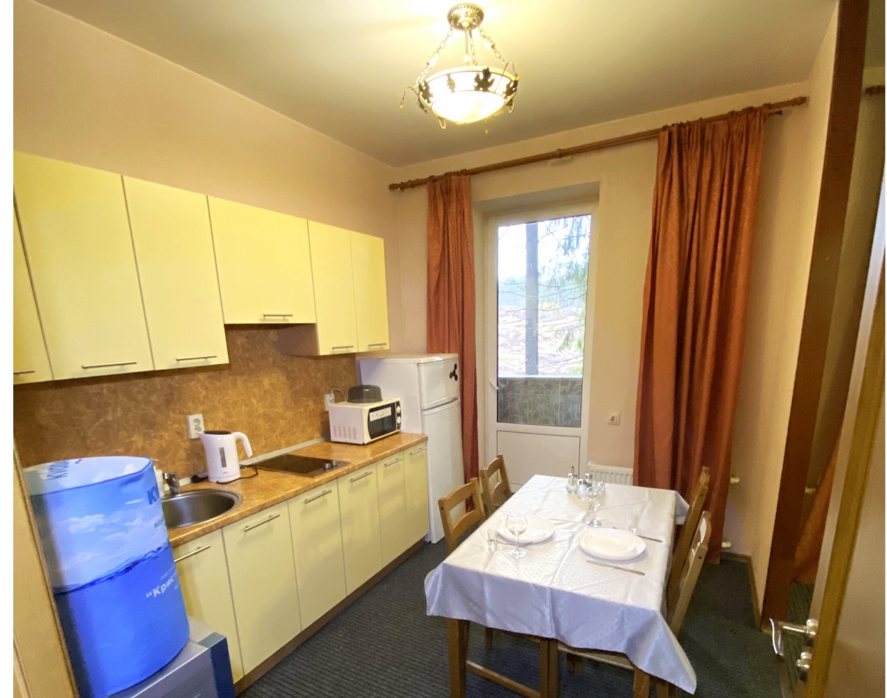 Апартаменты с кухней гостевой дом Домик Охотника, Токсово