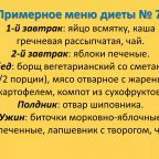 Специальные диетические меню (по запросу), Отель А