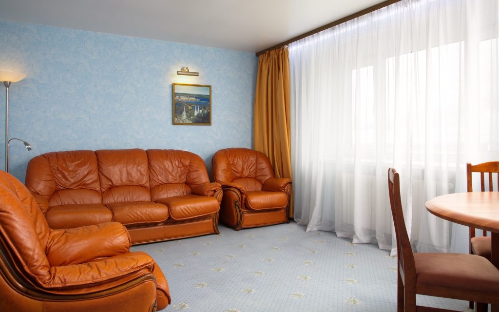 Люкс (2-комнатный) отеля АЗИМУТ Отель Нижний Новгород