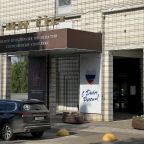 Входная группа в гостиничный комплекс