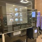 Кофе аппарат в зоне ресепшен
