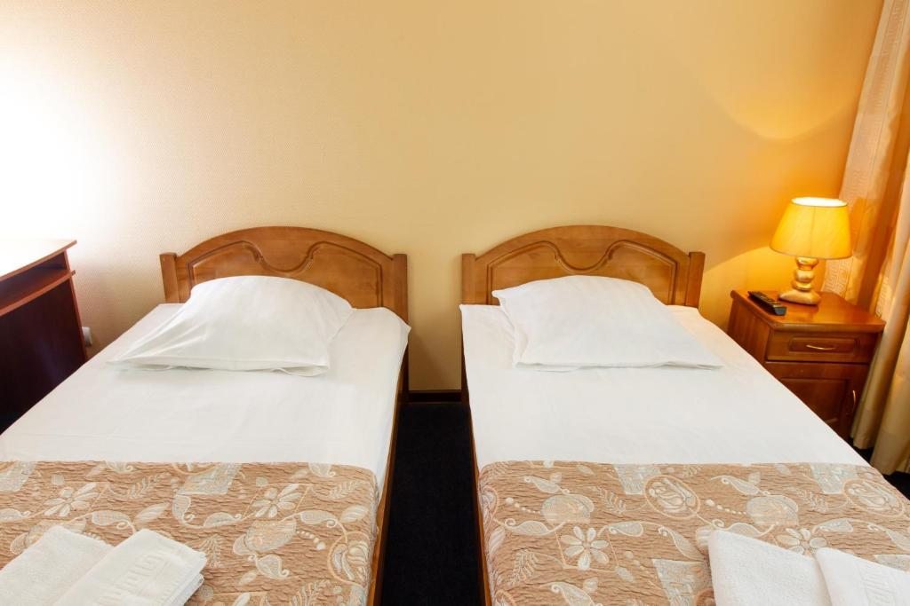 Двухместный (Улучшенный двухместный номер с 2 отдельными кроватями) отеля Ника, Смоленск
