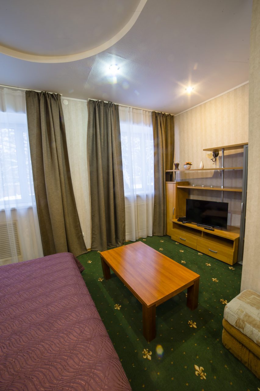 Двухместный (Комфорт улучшенный (однокомнатный)), Гостиница Серебряный Бор