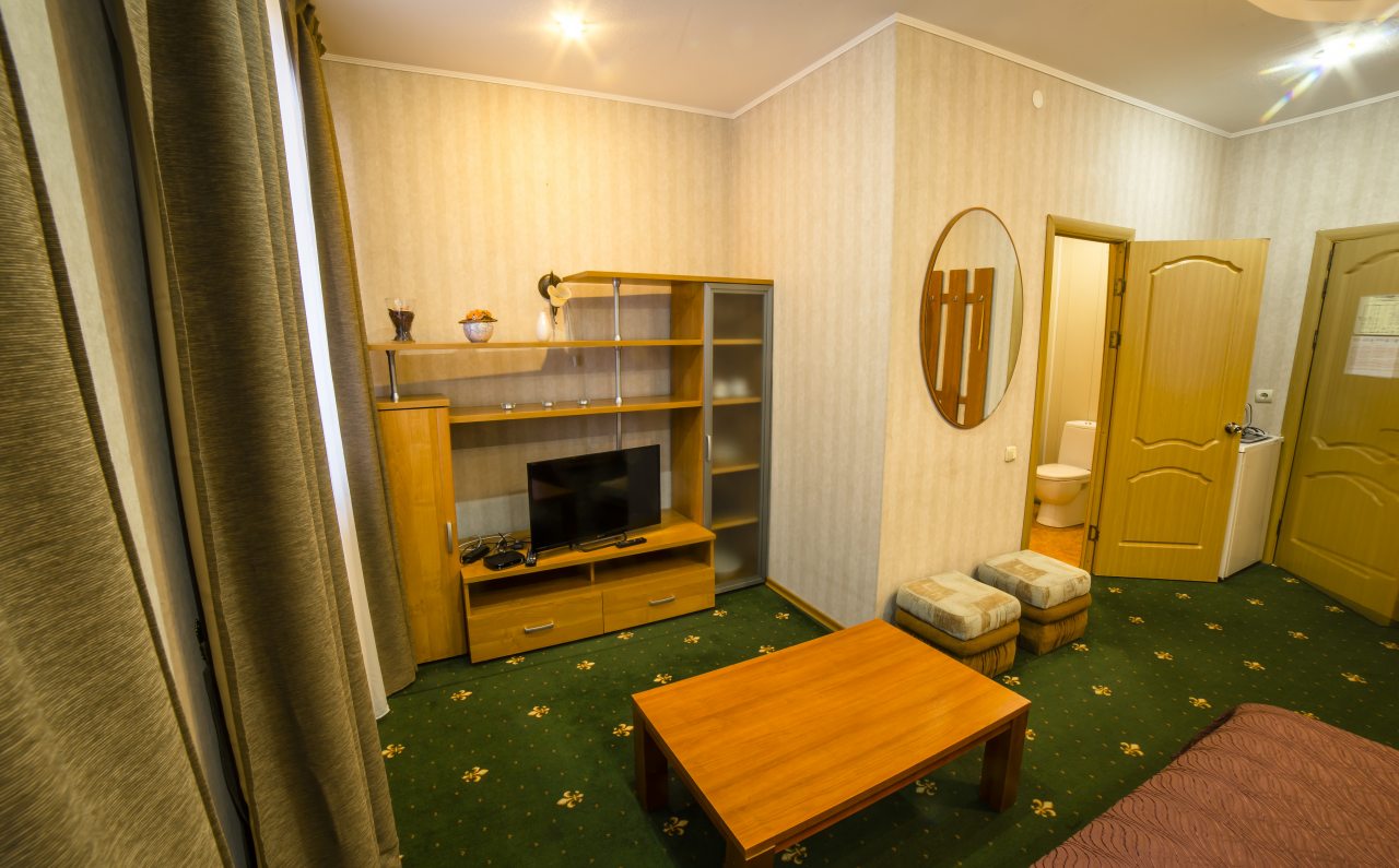 Двухместный (Комфорт улучшенный (однокомнатный)), Гостиница Серебряный Бор