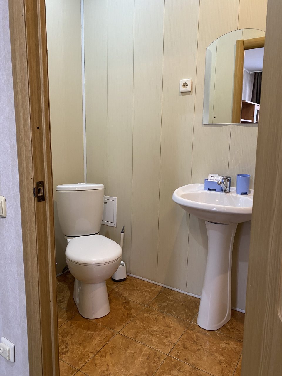 Двухместный (Комфорт улучшенный (двухкомнатный)), Гостиница Серебряный Бор