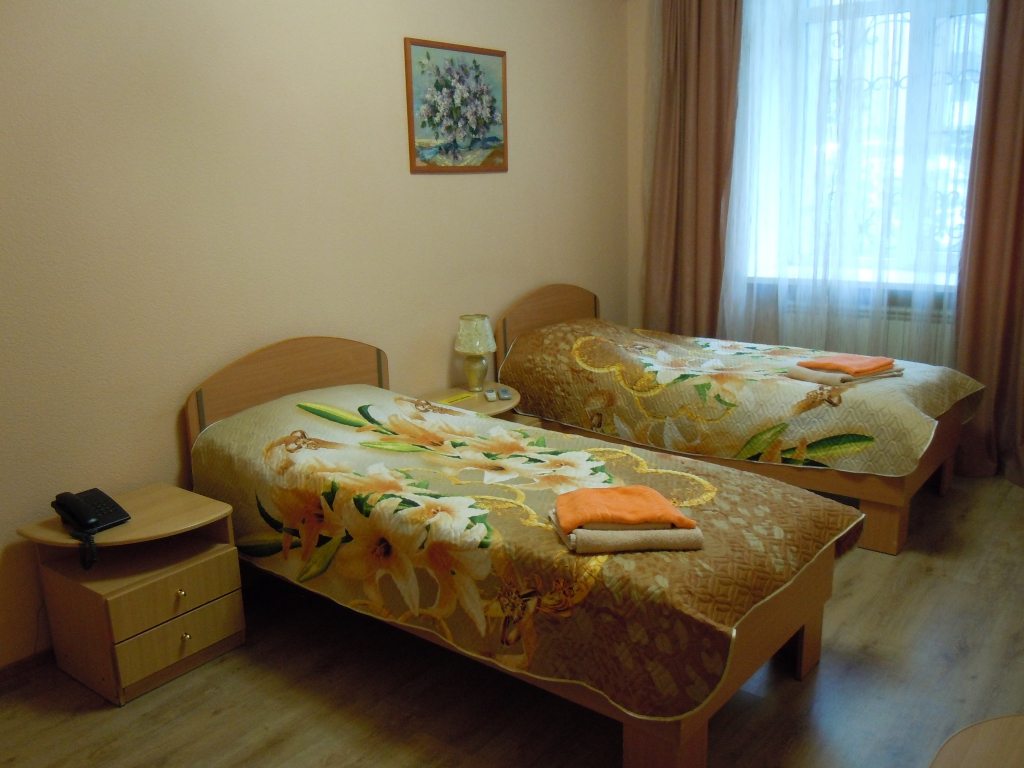 Двухместный (С раздельными кроватями) гостиницы Family Hotel, Курган