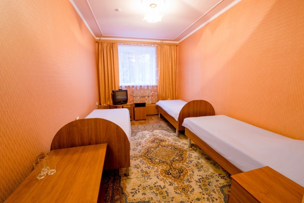 Трехместный (Стандарт) гостиницы Три пескаря, Курск