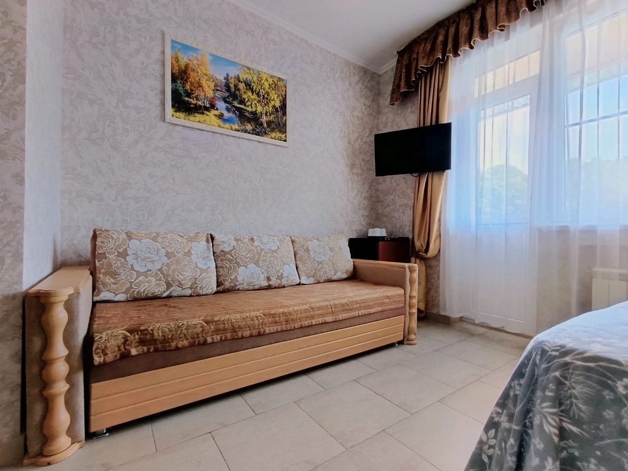 Двухместный (Номер с собственной террасой), Гостиница Арго