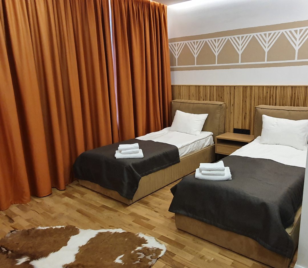 Сьюит (Джуниор 2 раздельные кровати) гостиницы Стерх, Якутск