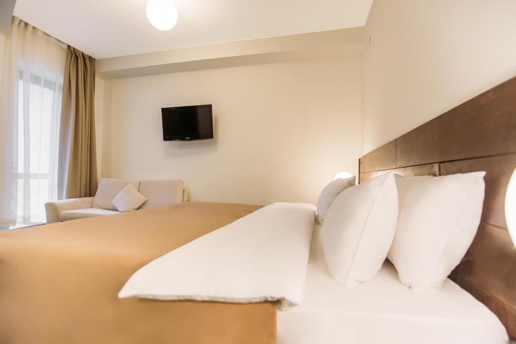 Двухместный (Улучшенный двухместный номер с 1 кроватью) курортного отеля Карпе Дием, Гудаури