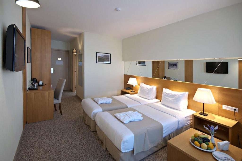 Двухместный (Стандартный двухместный номер с 2 отдельными кроватями) курортного отеля Гудаури Марко Поло