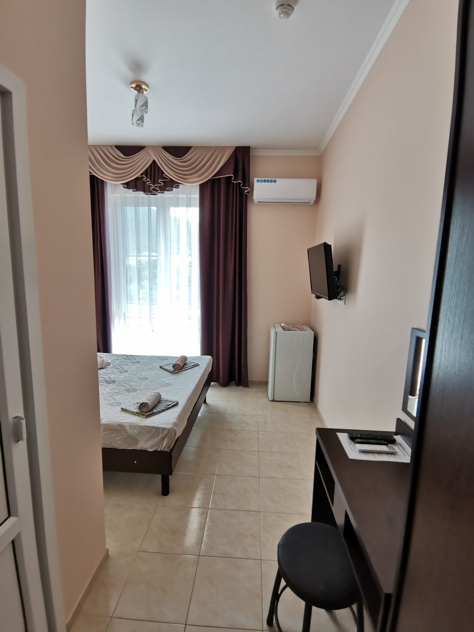 Двухместный (Двухместный номер Делюкс с 1 кроватью и душем), Гостевой дом Надежда