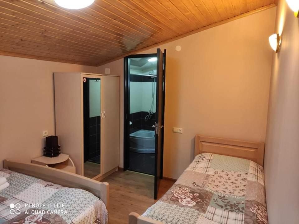 Двухместный (Двухместный номер с 1 кроватью или 2 отдельными кроватями и собственной ванной комнатой) гостевого дома Edelweiss, Местиа