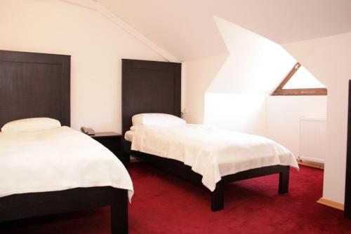 Двухместный (Стандартный двухместный номер с 2 отдельными кроватями - Мансарда) отеля Pirosmani, Сигнахи