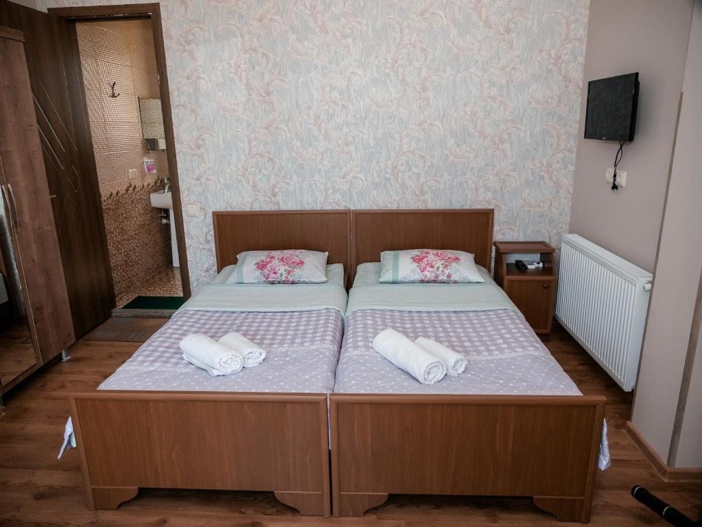 Двухместный (Стандартный двухместный номер с 2 отдельными кроватями) гостевого дома Irakli, Махинджаури