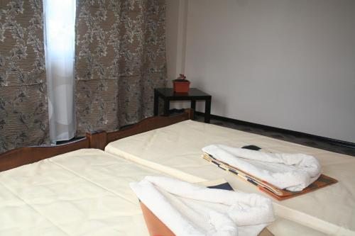 Двухместный (Улучшенный двухместный номер с 2 отдельными кроватями и видом на море) отеля SV, Махинджаури