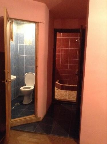 Трехместный (Трехместный номер с общей ванной комнатой) гостевого дома Niniko Shampriani, Местиа