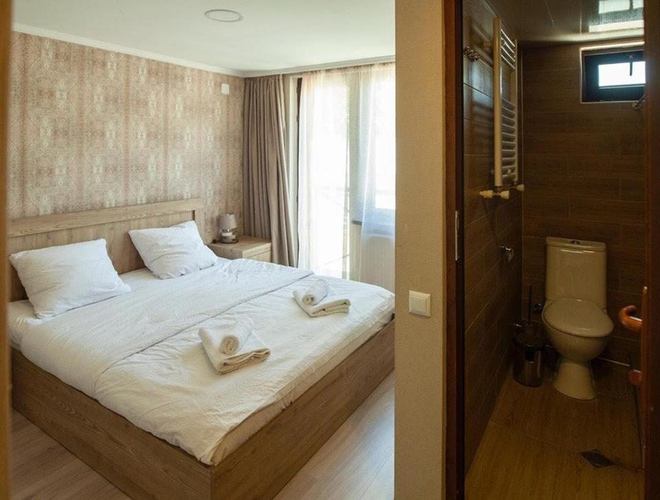Двухместный (Двухместный номер с 1 кроватью или 2 отдельными кроватями и собственной ванной комнатой) гостевого дома Нино Ратиани, Местиа