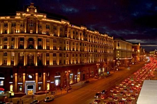Двухместный (Двухместный номер Делюкс с 1 кроватью) отеля Мегаполис Тверская, Москва