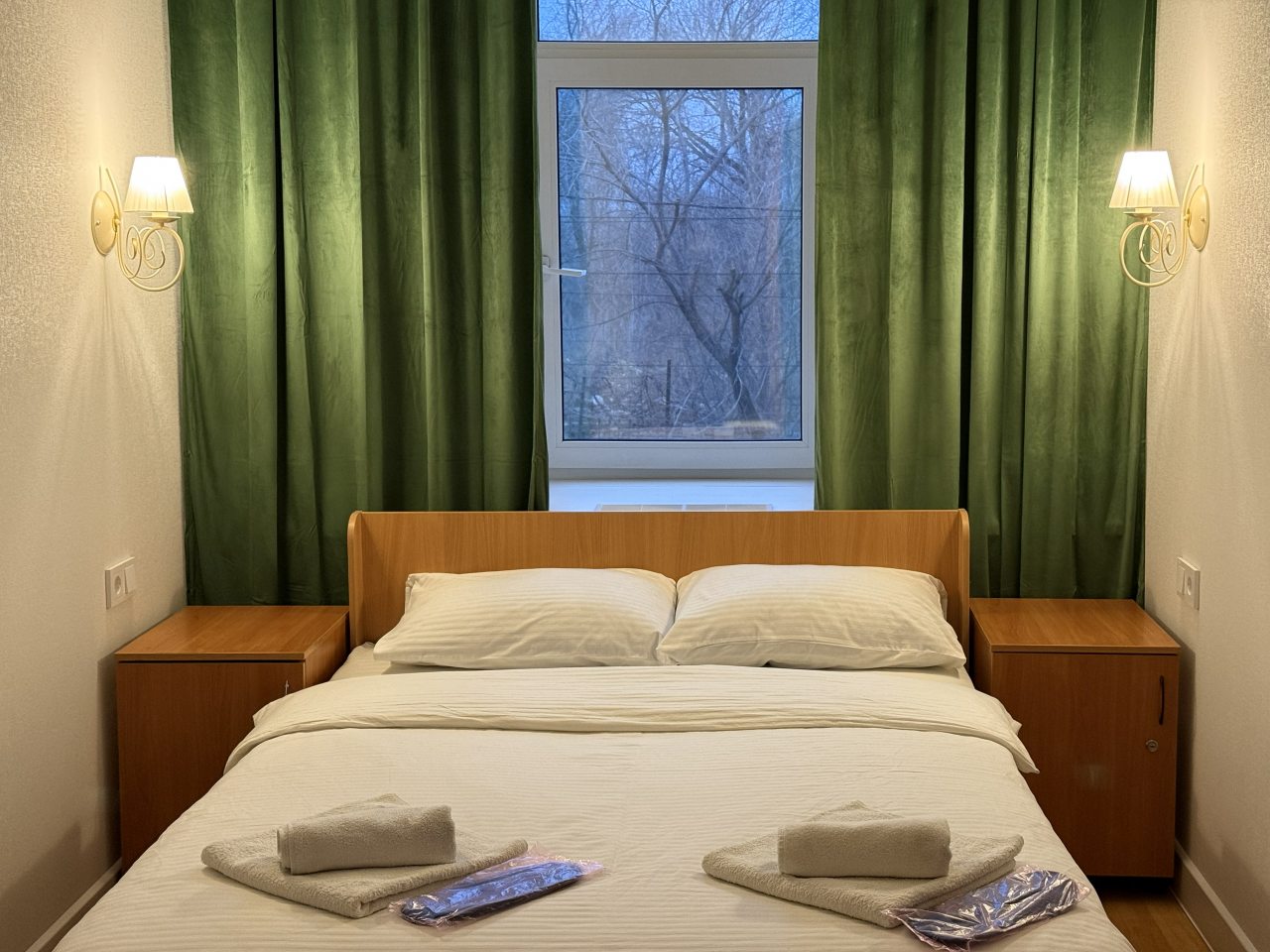 Одноместный (Эконом с удобствами на этаже), Гостиница Купеческий дом