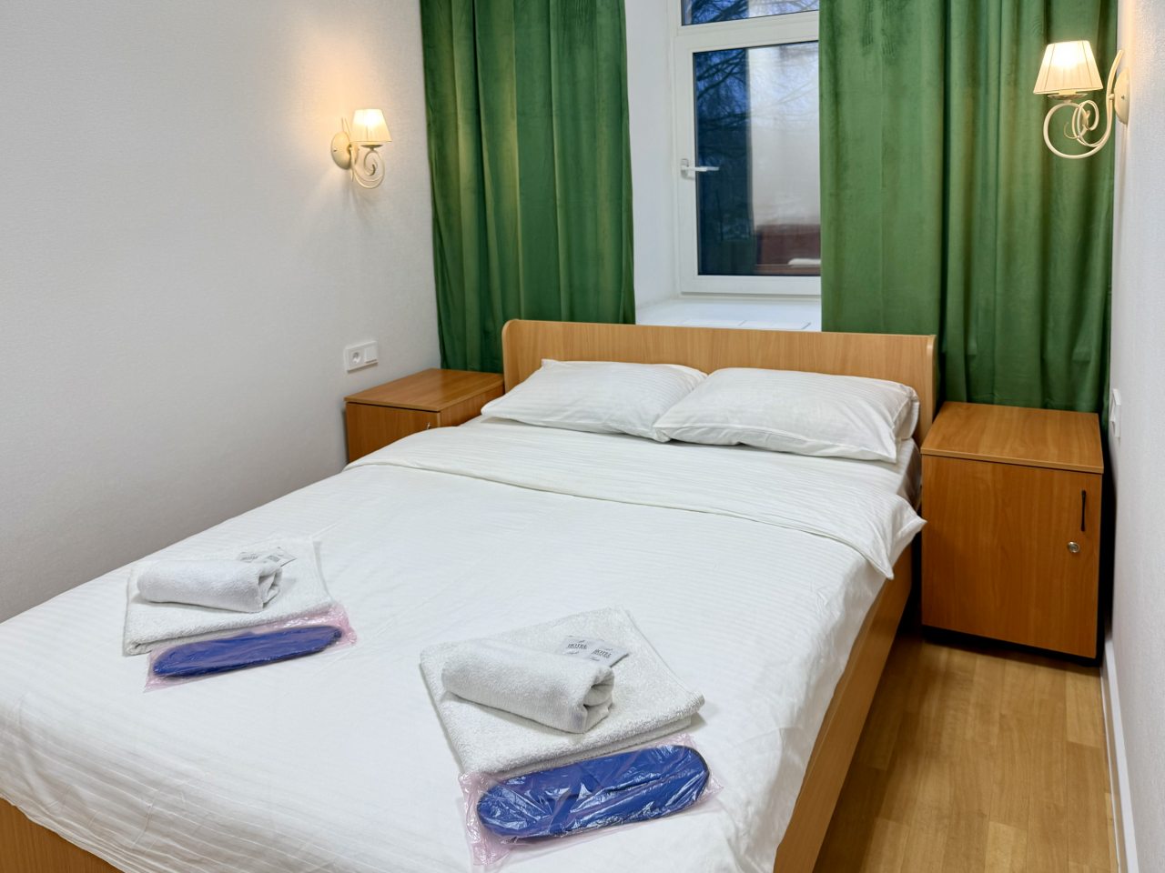 Одноместный (Эконом с удобствами на этаже), Гостиница Купеческий дом