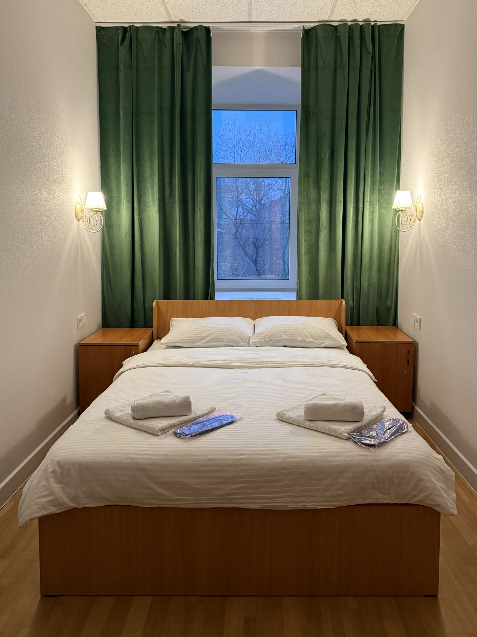 Одноместный (Эконом с удобствами на этаже), Гостиница Купеческий дом