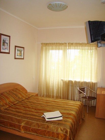 Двухместный (1,5-спальная кровать) гостиницы Аврора у Волги, Самара