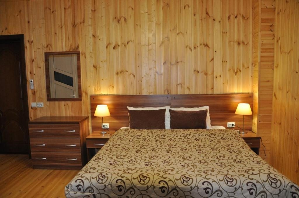 Двухместный (Двухместный номер с 1 кроватью или 2 отдельными кроватями) гостевого дома Лесной, Лоо