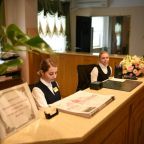Стойка регистрации гостиницы «Даниловская», Москва