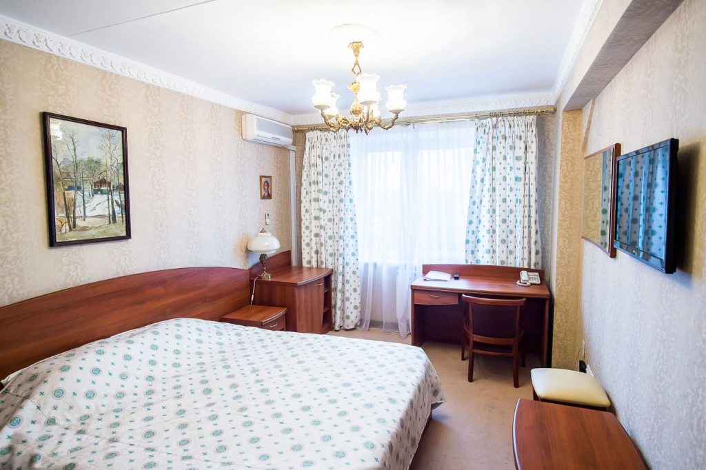 Двухместный (Двухместный с одной большой кроватью) гостиницы Даниловская, Москва