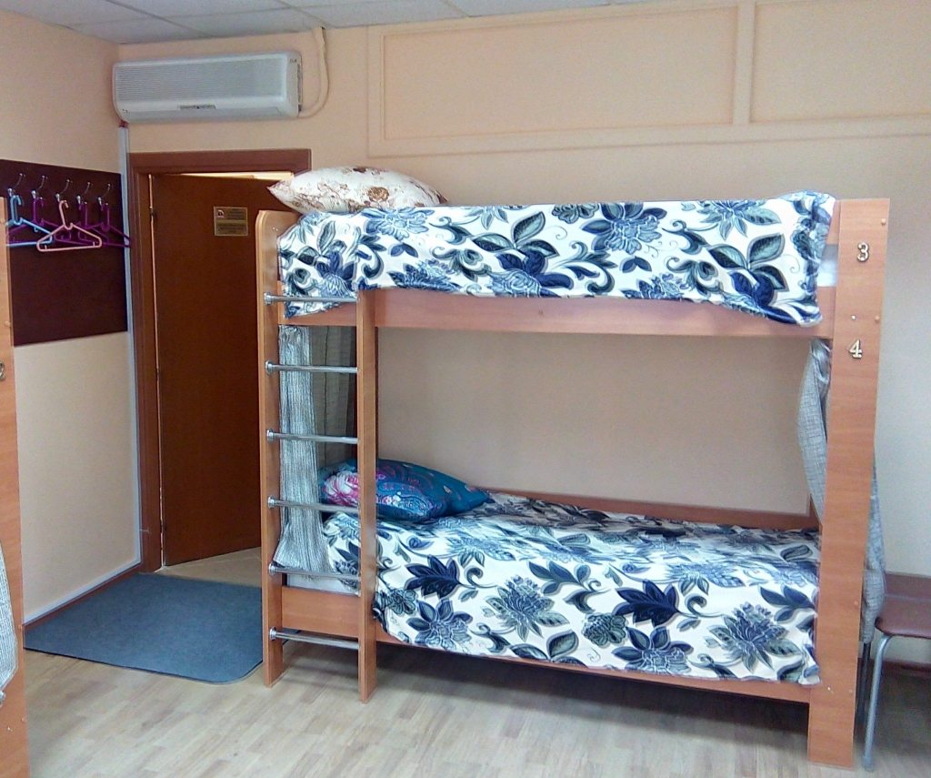 Двухместный (Кровать в общем номере для женщин Стандарт) мини-отеля Филин и Сова, Владивосток
