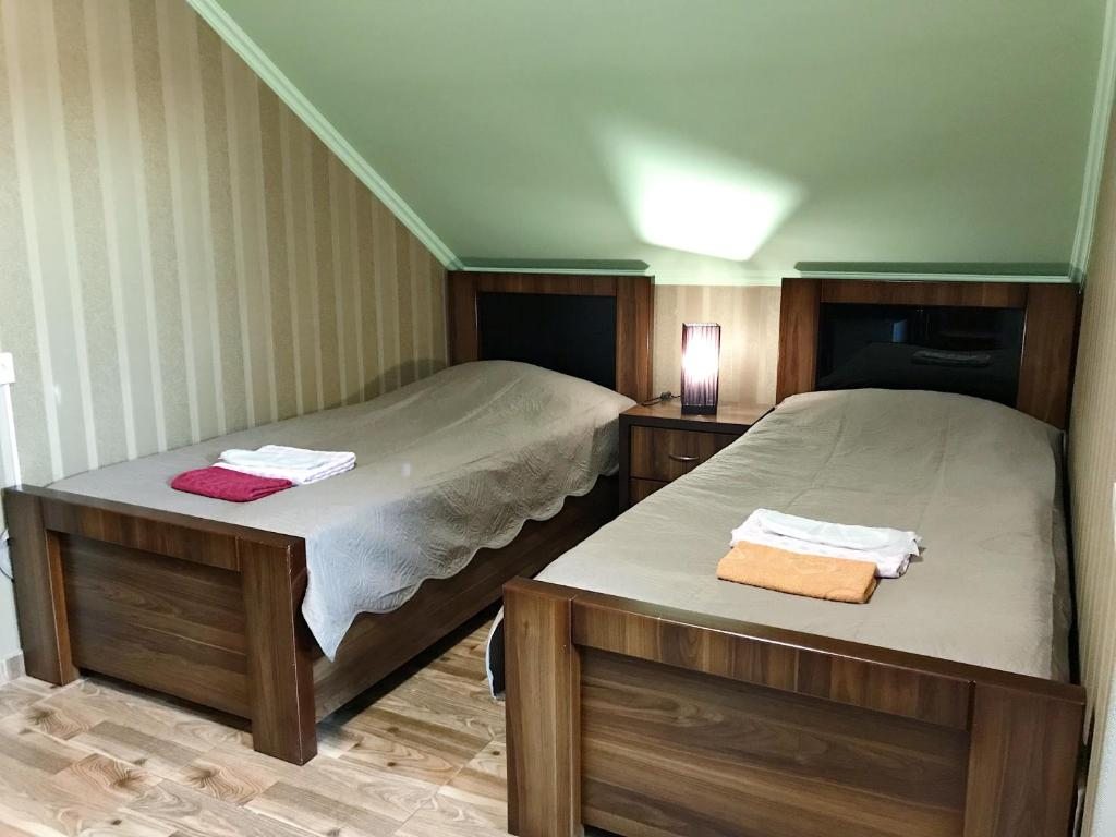 Двухместный (Бюджетный двухместный номер с 2 отдельными кроватями) отеля Арагви, Мцхета