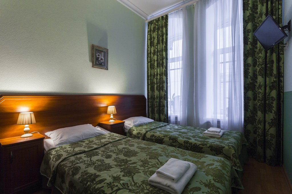 Двухместный (Комната с раздельными кроватями) гостевых комнат Басков, Санкт-Петербург
