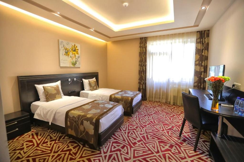Двухместный (Стандартный двухместный номер с 2 отдельными кроватями) отеля Агверан Арарат Резорт, Арзакан