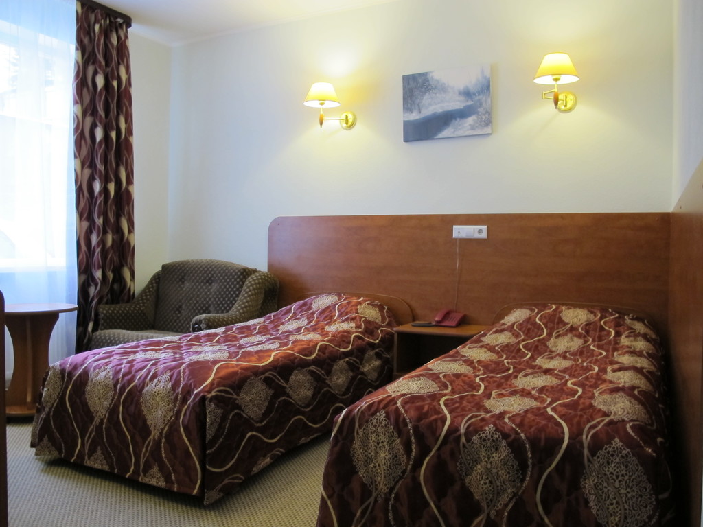 Двухместный (Стандарт, С 1 кроватью или 2 отдельными кроватями) гостевого дома Фламинго, Светлогорск
