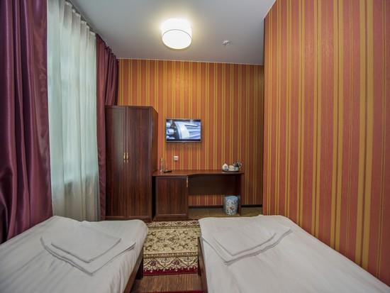Двухместный (Twin) гостиницы Амур, Комсомольск-на-Амуре