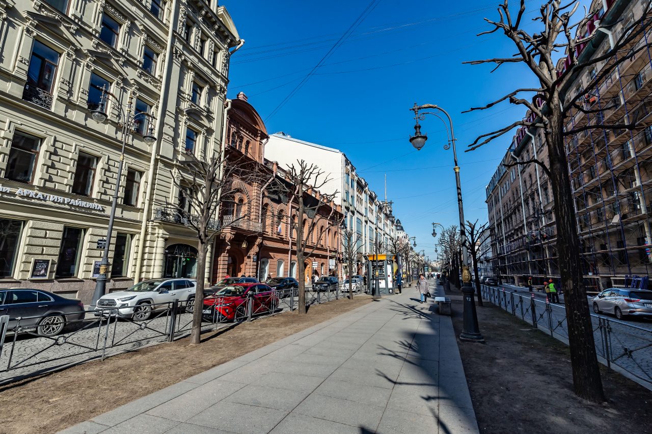 Люкс (Просторный номер), Апартаменты Невский Астер