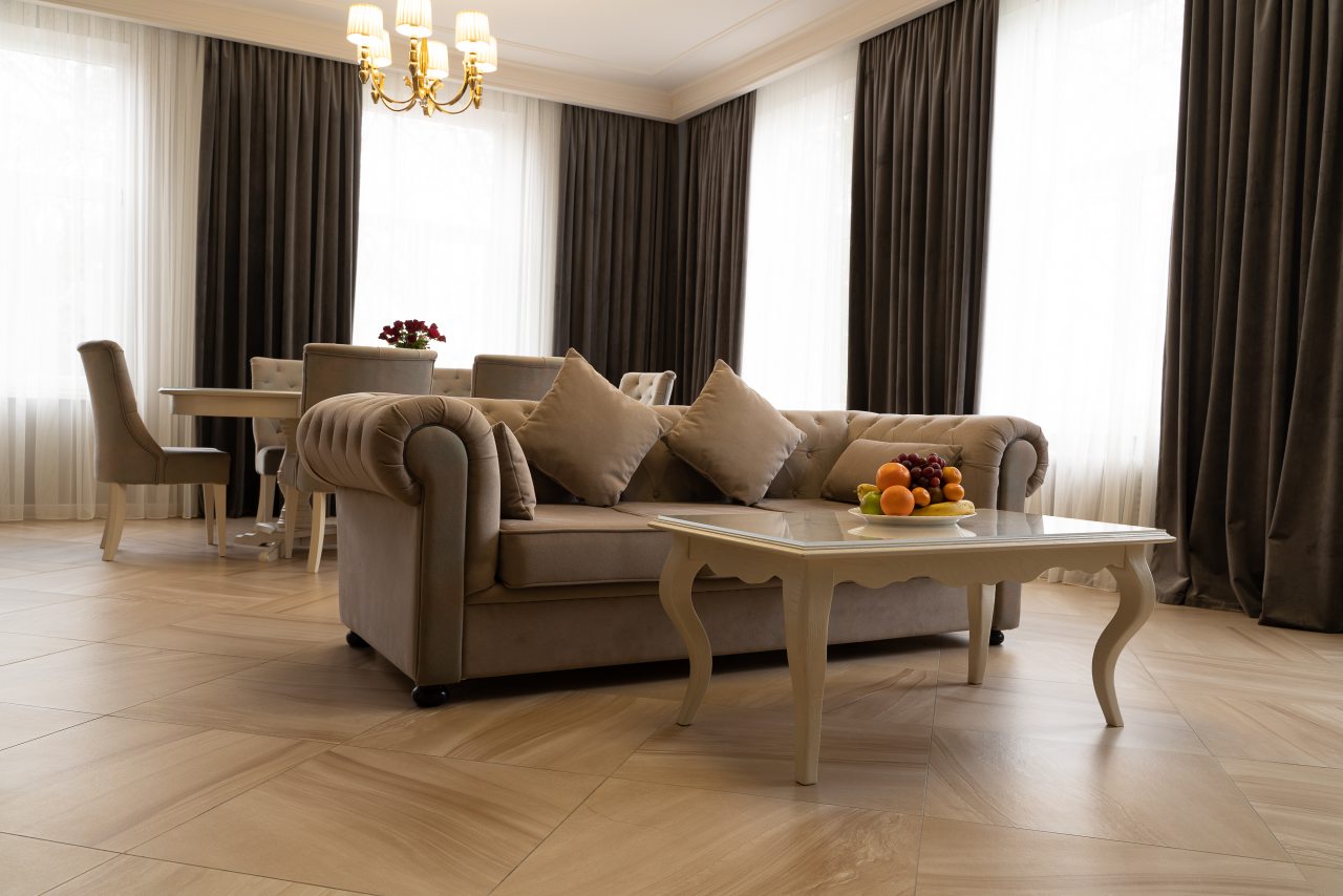 Гостиная в номере категории «сюит»