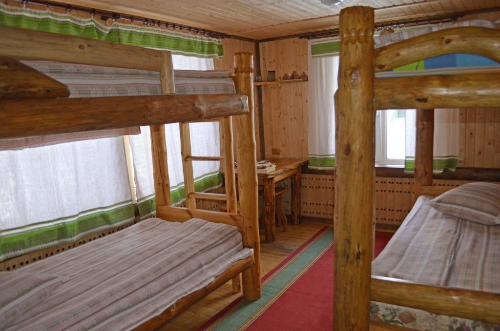 Четырехместный (Кровать в общем номере с 4 кроватями) хостела Знаменская Богатырская Застава, Орел