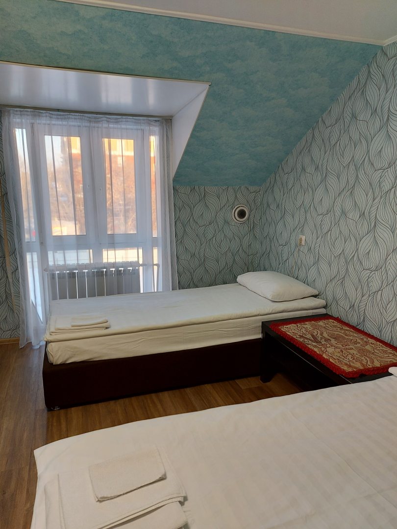 Двухместный (Стандарт № 2А) гостиницы Золотой лев, Омск