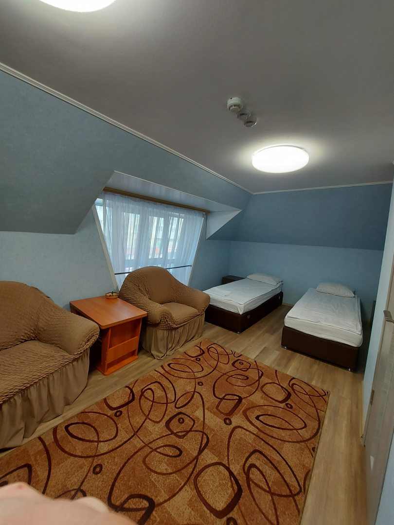 Двухместный (Улучшенный стандарт № 2) гостиницы Золотой лев, Омск