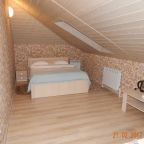 Бюджетный номер с 1 большой кроватьювид