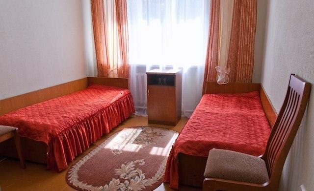 Двухместный (Бюджетный двухместный номер с 2 отдельными кроватями) отеля Чайка, Боровое