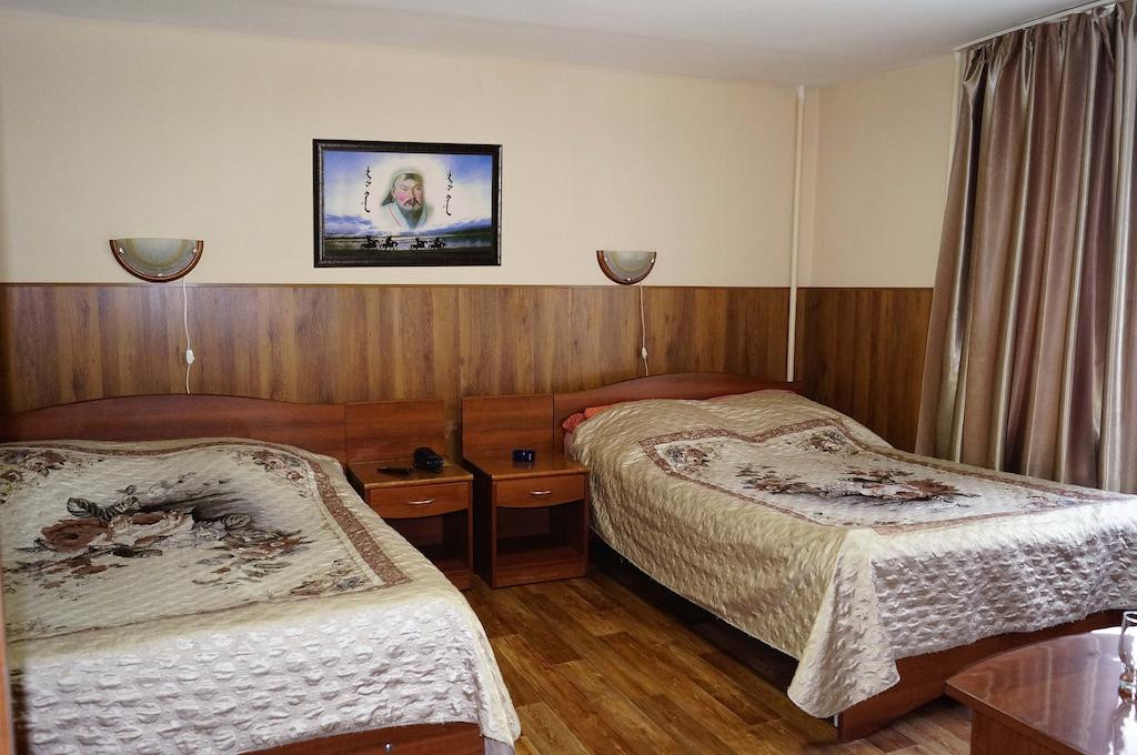 De Luxe (С 2 двуспальными кроватями (№1, 3, 9)) гостиницы Юрта, Улан-Удэ