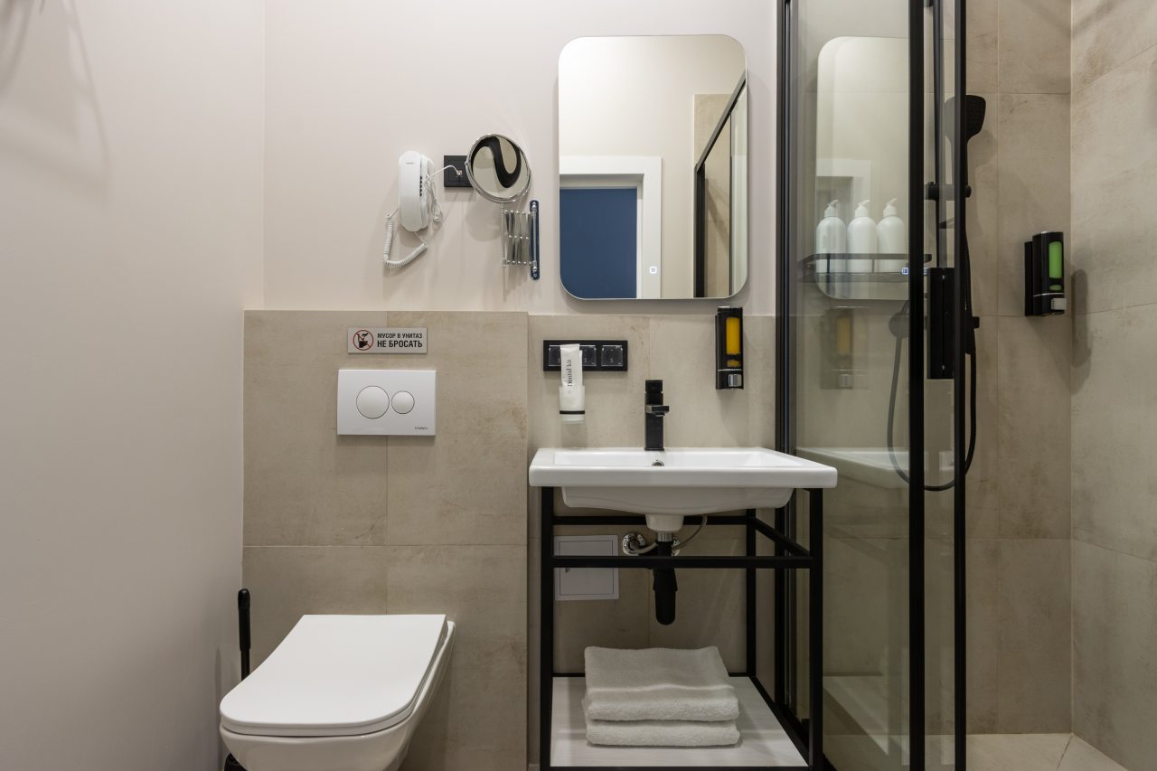 Номер (Стандартный номер с 1 кроватью), Отель Номера на Благодатной