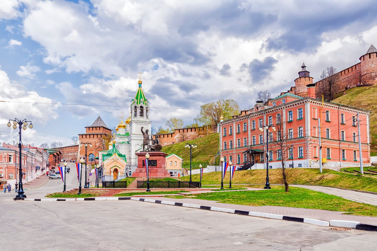 Вид на Кремль, Гостиница Багет